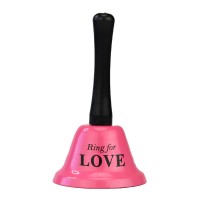 Колокольчик LOVE (розовый)